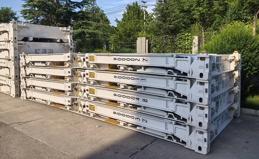 Collapsible Flat Rack Container